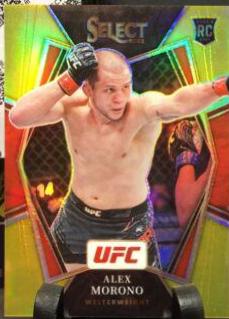 Alex Morono 2022 Panini Select UFC Premier Level #200 Gold