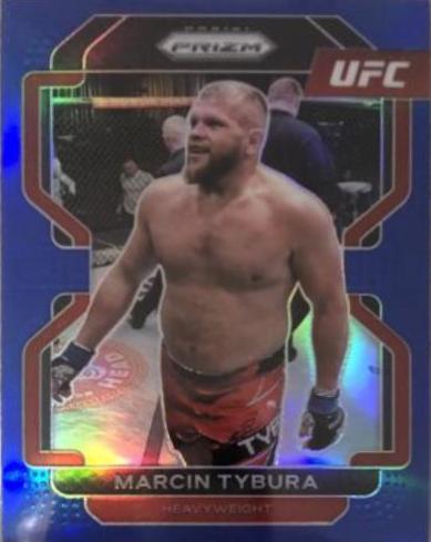 Marcin Tybura 2022 Panini Prizm UFC Base #140 Blue
