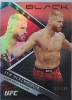 Jan Błachowicz 2022 Panini Chronicles UFC Base Black #209 Platinum