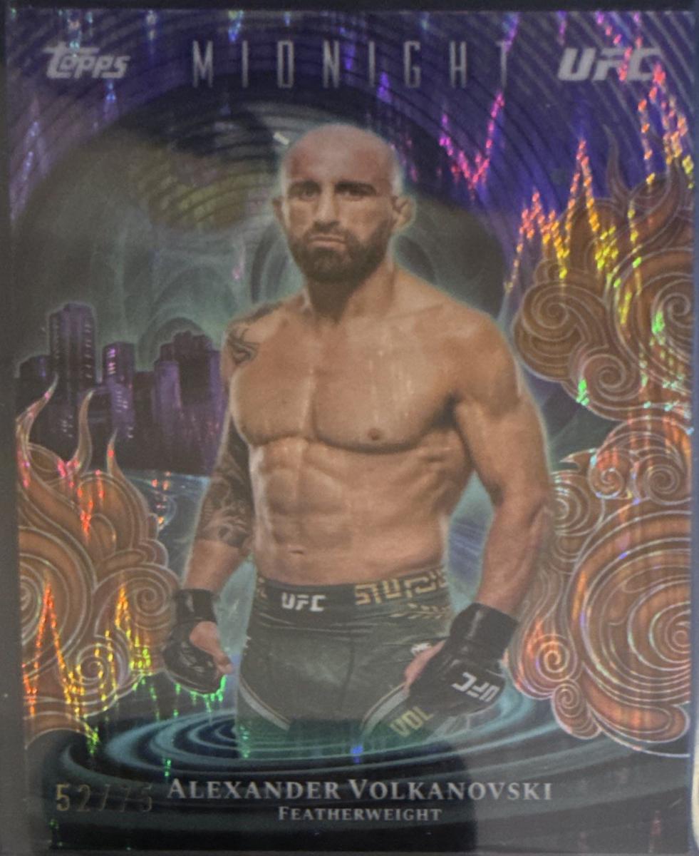 Alexander Volkanovski 2026 Topps Midnight UFC Insomnia #IN-3 Dusk