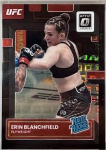 Erin Blanchfield 2023 Panini Donruss Optic UFC Base #124 Black Pandora