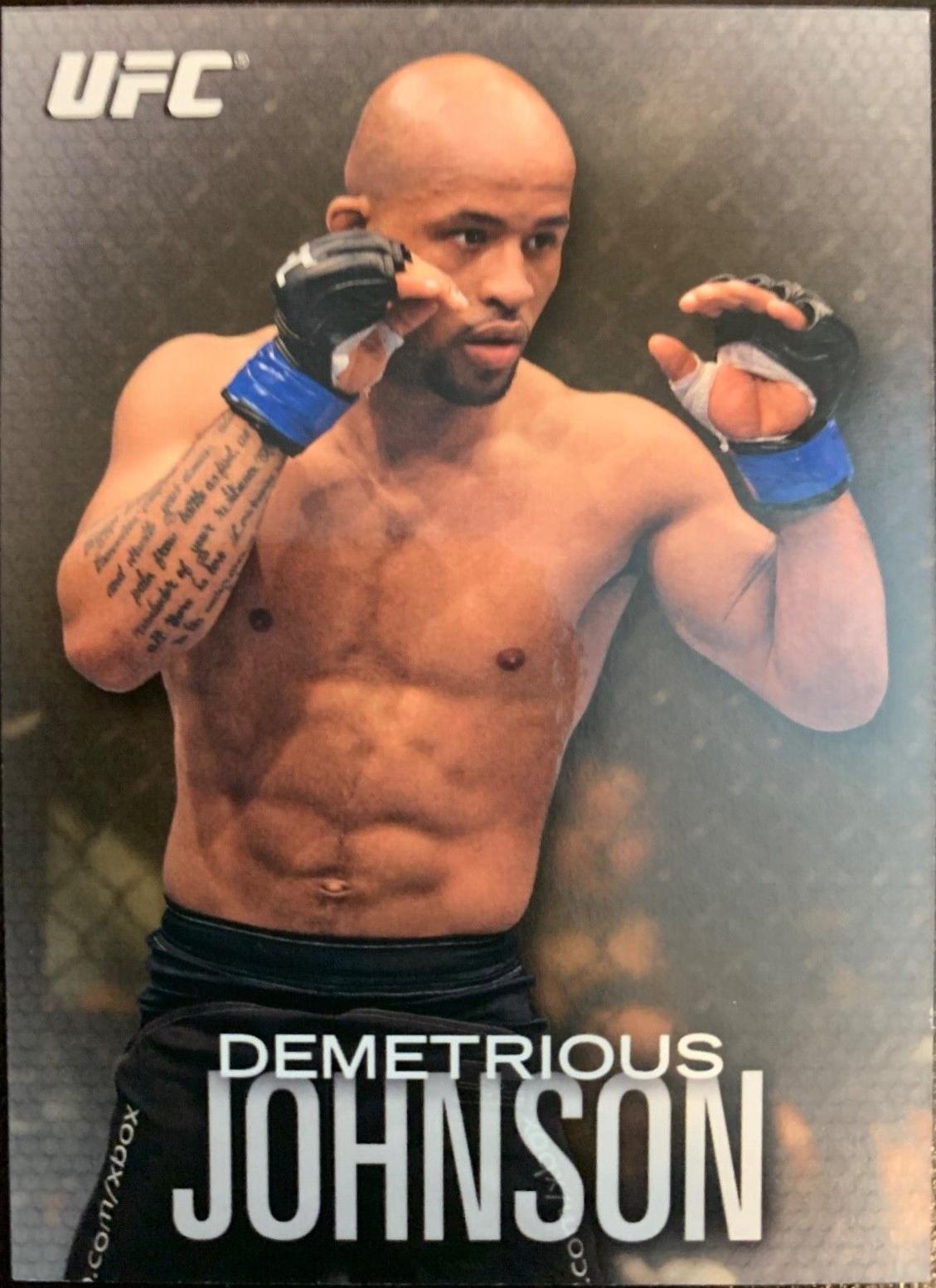 Demetrious Johnson 2012 Topps UFC Knockout Base #21 Gold