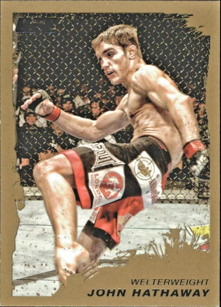 John Hathaway 2011 Topps UFC Moment of Truth Base #68 Gold