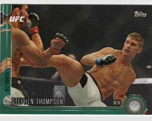 Stephen Thompson 2015 Topps UFC Chronicles Base #154 Green