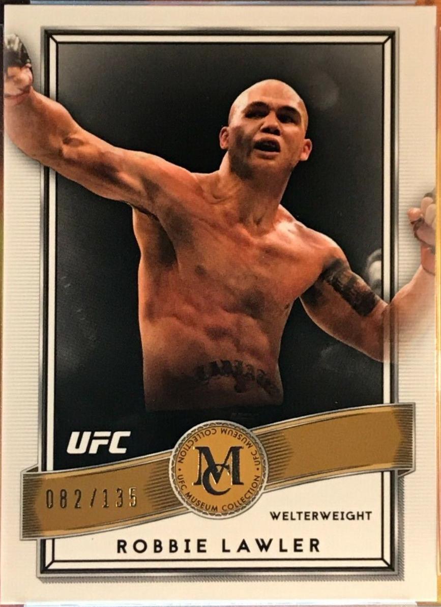 Robbie Lawler 2016 Topps UFC Museum Collection Base #39 Copper