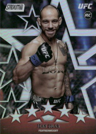 Jean Silva 2025 Topps Stadium Club UFC Special Forces #SF-8 Red