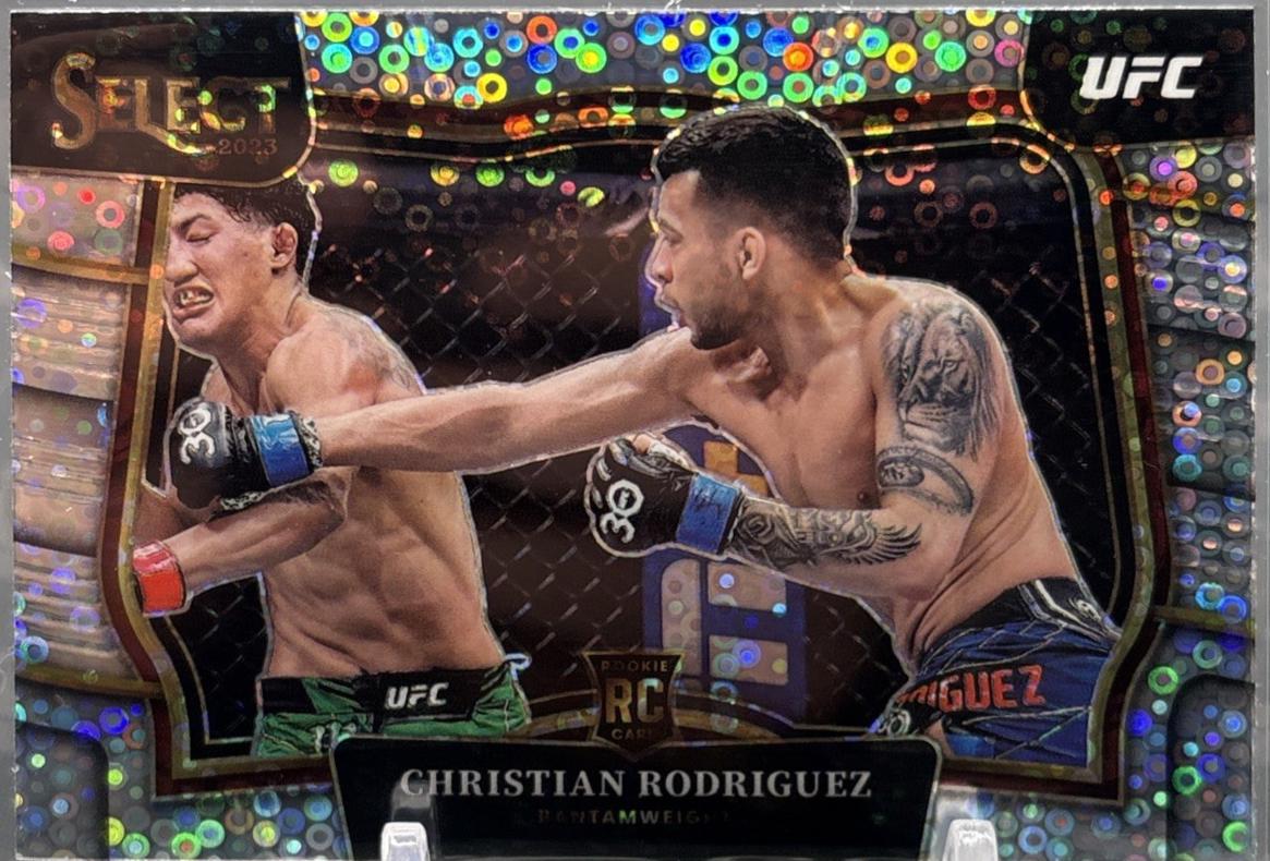 Christian Rodriguez 2023 Panini Select UFC Octagonside #211 Disco