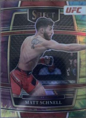 Matt Schnell 2022 Panini Select UFC Concourse #16 Tie Dye