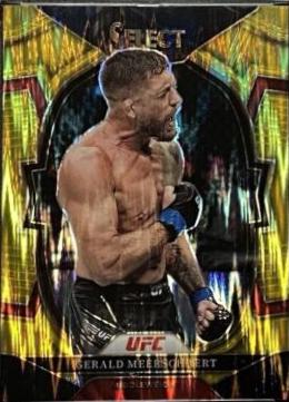 Gerald Meerschaert 2023 Panini Select UFC Concourse #34 Gold Flash