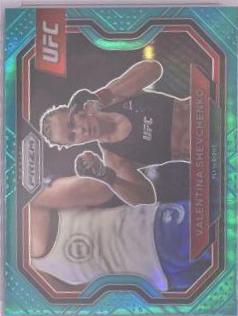 Valentina Shevchenko 2021 Panini Prizm UFC Base #139 Teal
