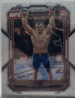 Natan Levy 2023 Panini Prizm UFC Base #176 White Sparkle