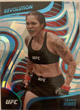 Amanda Nunes 2023 Panini Chronicles UFC Revolution #3 Cubic
