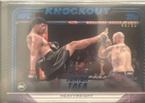 Junior Tafa 2024 Topps Knockout UFC Base #17 Blue