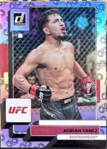 Adrian Yanez 2023 Panini Donruss UFC Base #16 30th Anniversary