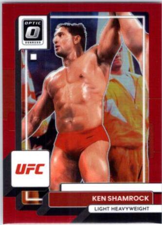Ken Shamrock 2023 Panini Donruss Optic UFC Base #6 Red