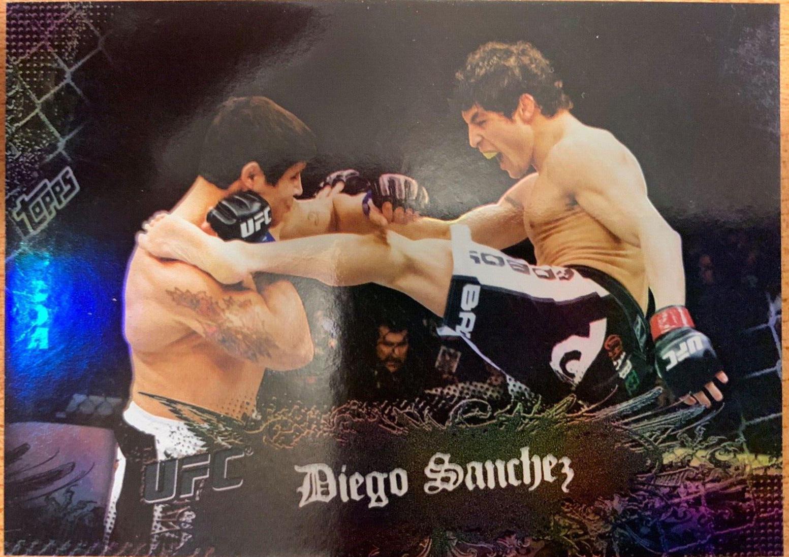 Diego Sanchez 2010 Topps UFC Main Event Base #3 Black