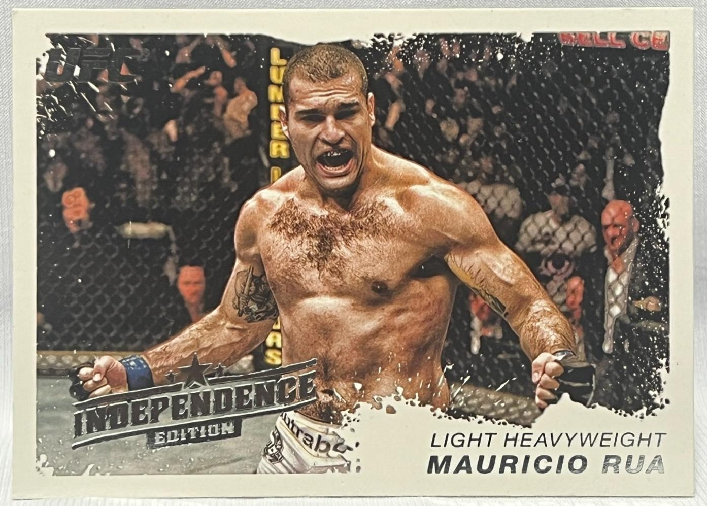 Mauricio Rua 2011 Topps UFC Moment of Truth Base #42 Independence Edition