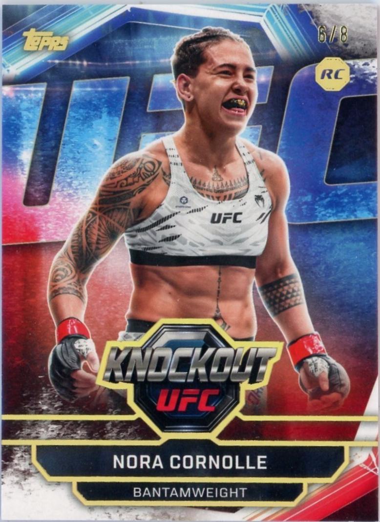 Nora Cornolle 2026 Topps Knockout UFC Base #41 Holo Gold