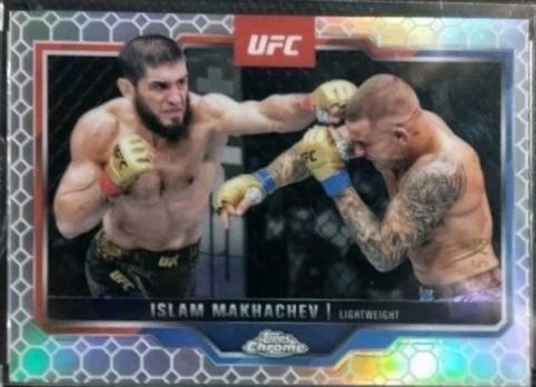 Islam Makhachev 2025 Topps Chrome UFC Base #200 OctaFractor