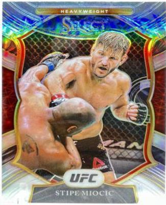 Stipe Miocic 2021 Panini Select UFC Concourse #61 Silver