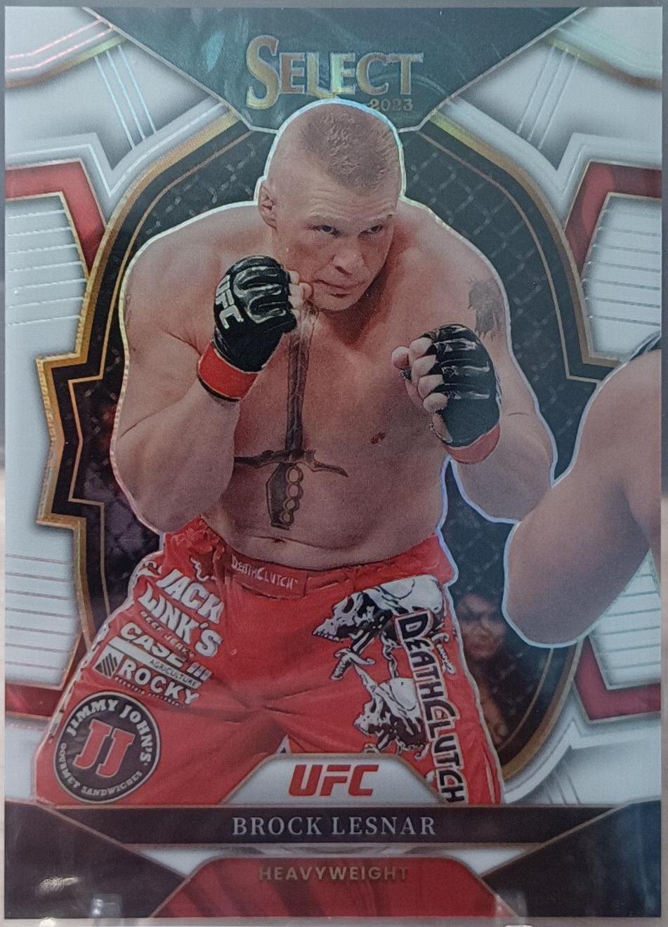 Brock Lesnar 2023 Panini Select UFC Concourse #50 White