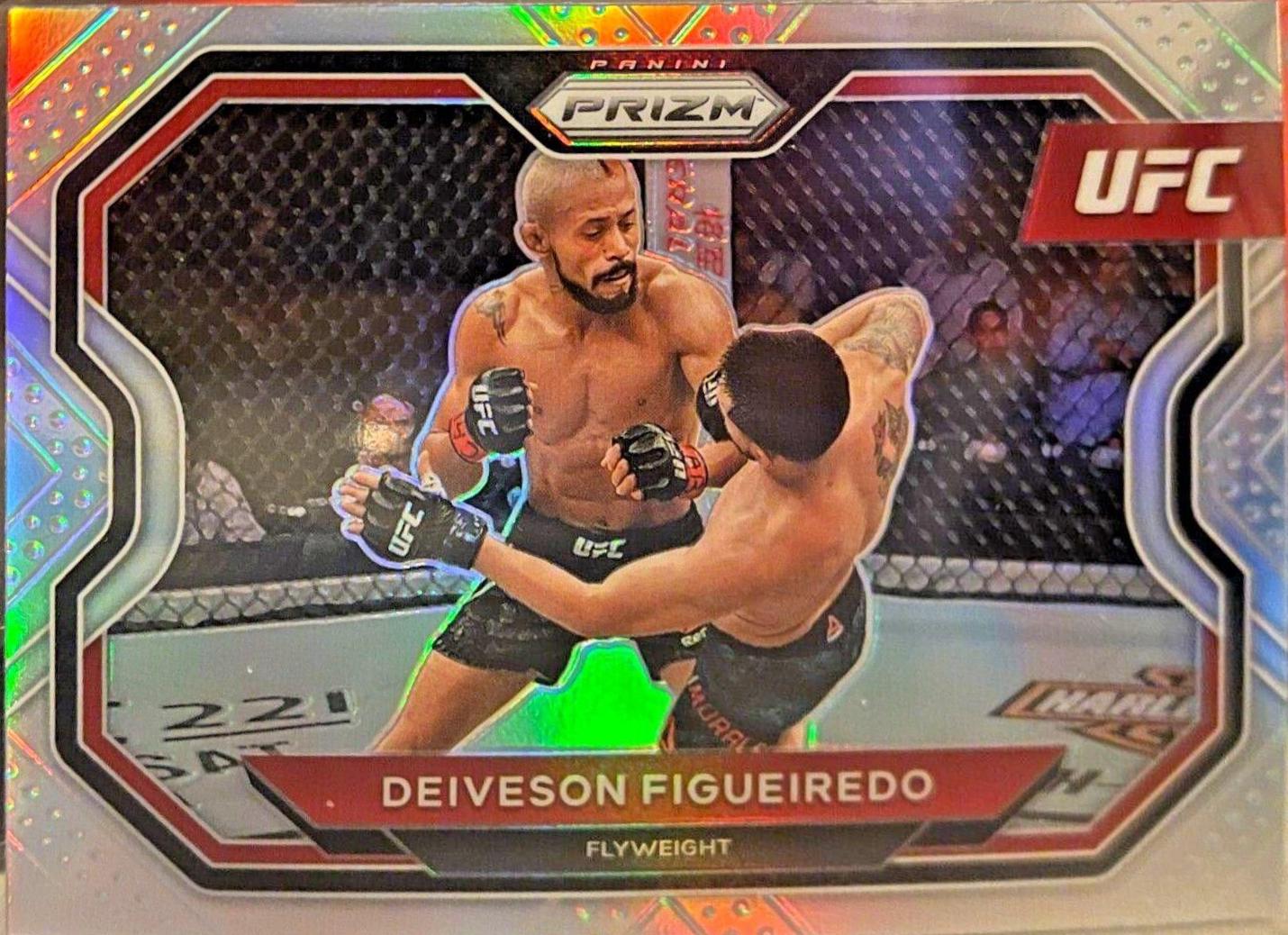 Deiveson Figueiredo 2021 Panini Prizm UFC Base #176 Silver