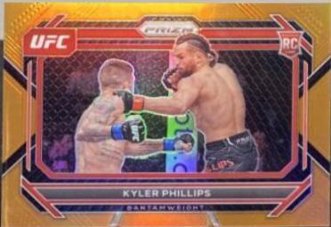 Kyler Phillips 2023 Panini Prizm UFC Base #55 Orange