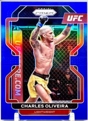 Charles Oliveira 2022 Panini Prizm UFC Base #189 Blue