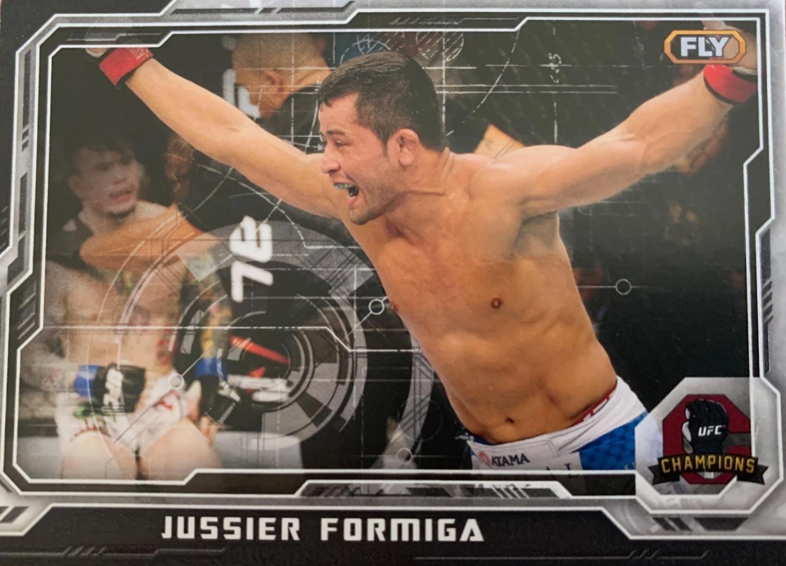 Jussier Formiga 2014 Topps UFC Champions Base #163 Black