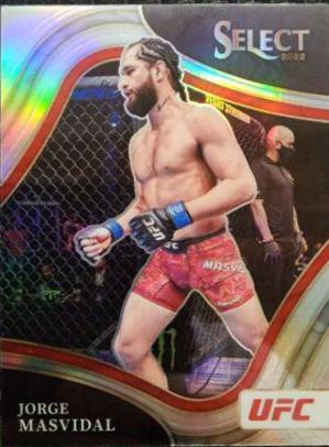 Jorge Masvidal 2022 Panini Select UFC Octagonside #257 Blue
