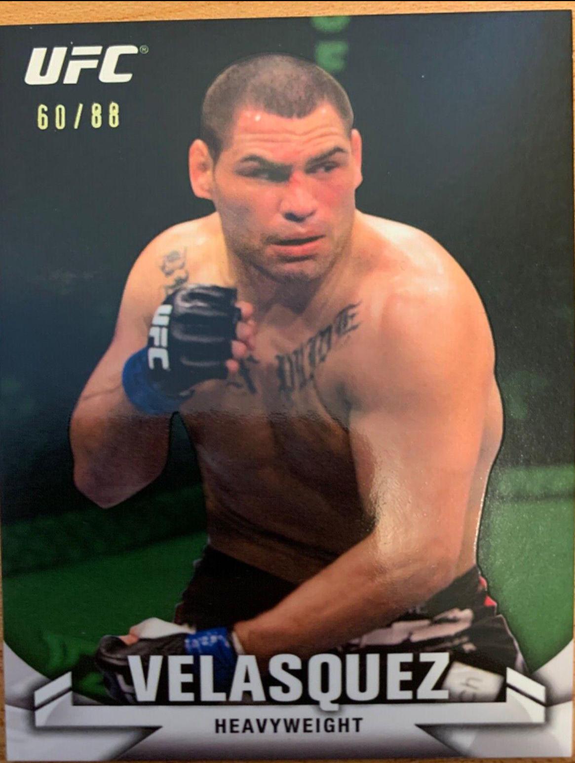 Cain Velasquez 2013 Topps UFC Knockout Base #97 Green