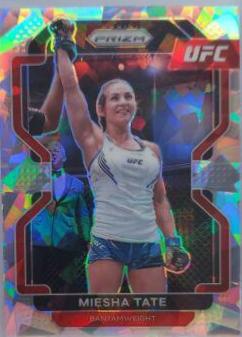 Miesha Tate 2022 Panini Prizm UFC Base #120 Ice