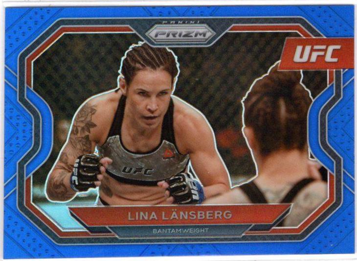 Lina Länsberg 2021 Panini Prizm UFC Base #103 Blue