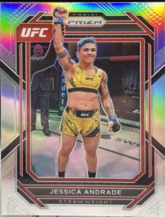 Jessica Andrade 2023 Panini Prizm UFC Base #149 Silver