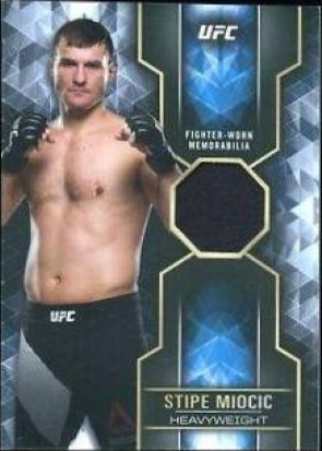 Stipe Miocic 2017 Topps UFC Knockout Knockout Relics #KR-SM Blue