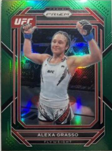 Alexa Grasso 2023 Panini Prizm UFC Base #121 Green