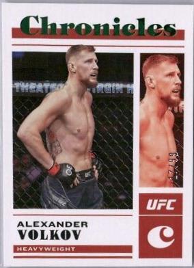 Alexander Volkov 2023 Panini Chronicles UFC Base Chronicles #13 Green