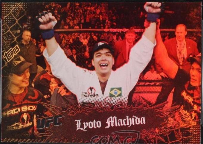 Lyoto Machida 2010 Topps UFC Main Event Base #13 Black