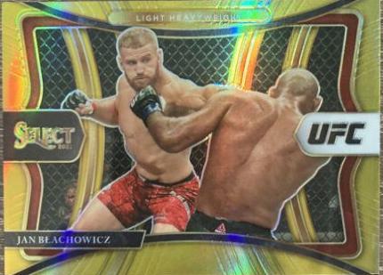 Jan Błachowicz 2021 Panini Select UFC Premier Level #143 Gold