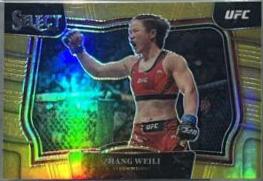 Zhang Weili 2023 Panini Select UFC Octagonside #239 Gold