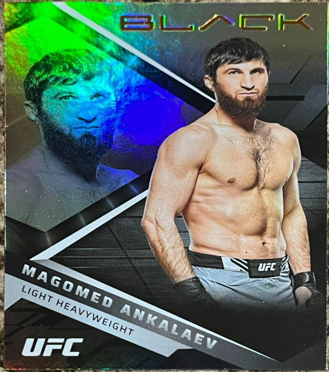 Magomed Ankalaev 2022 Panini Chronicles UFC Base Black #211 Bronze