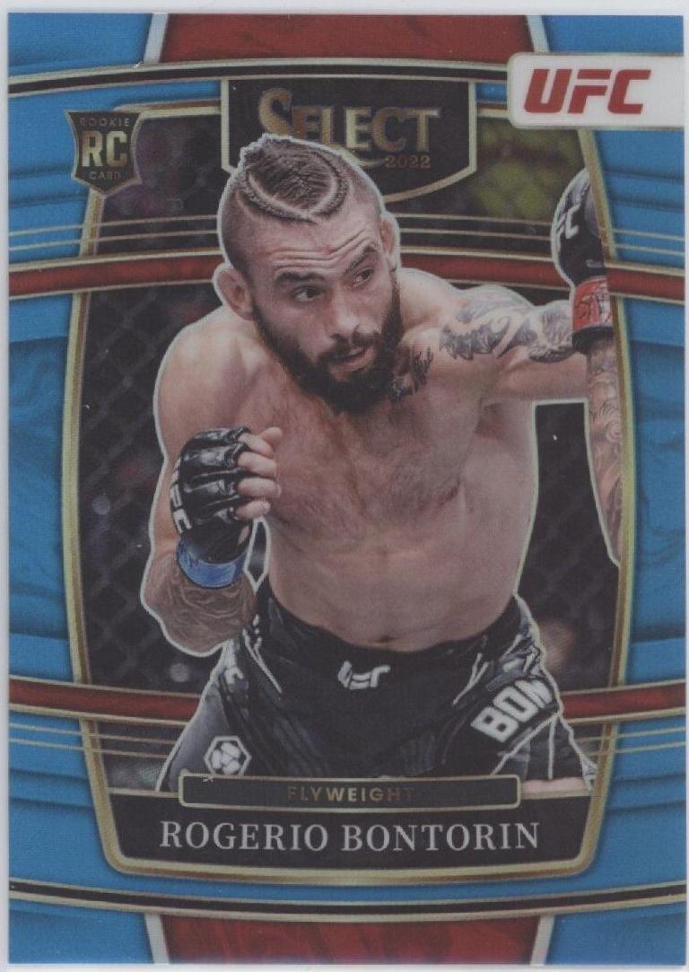 Rogerio Bontorin 2022 Panini Select UFC Concourse #63 Light Blue