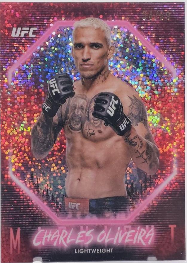 Charles Oliveira 2025 Topps Midnight UFC Base #74 Twilight