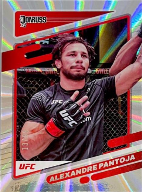 Alexandre Pantoja 2022 Panini Donruss UFC Base #43 Laser