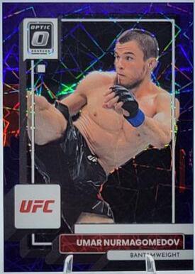 Umar Nurmagomedov 2023 Panini Donruss Optic UFC Base #84 Purple Velocity