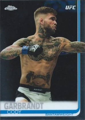 Cody Garbrandt 2019 Topps Chrome UFC Base #60 Red