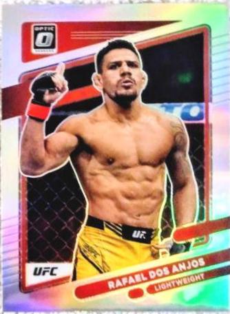 Rafael Dos Anjos 2022 Panini Donruss Optic UFC Base #43 Holo