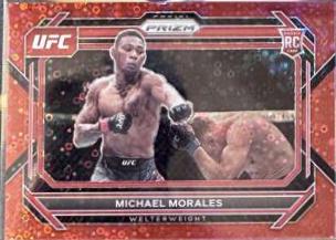 Michael Morales 2023 Panini Prizm Under Card UFC Base #97 Gold