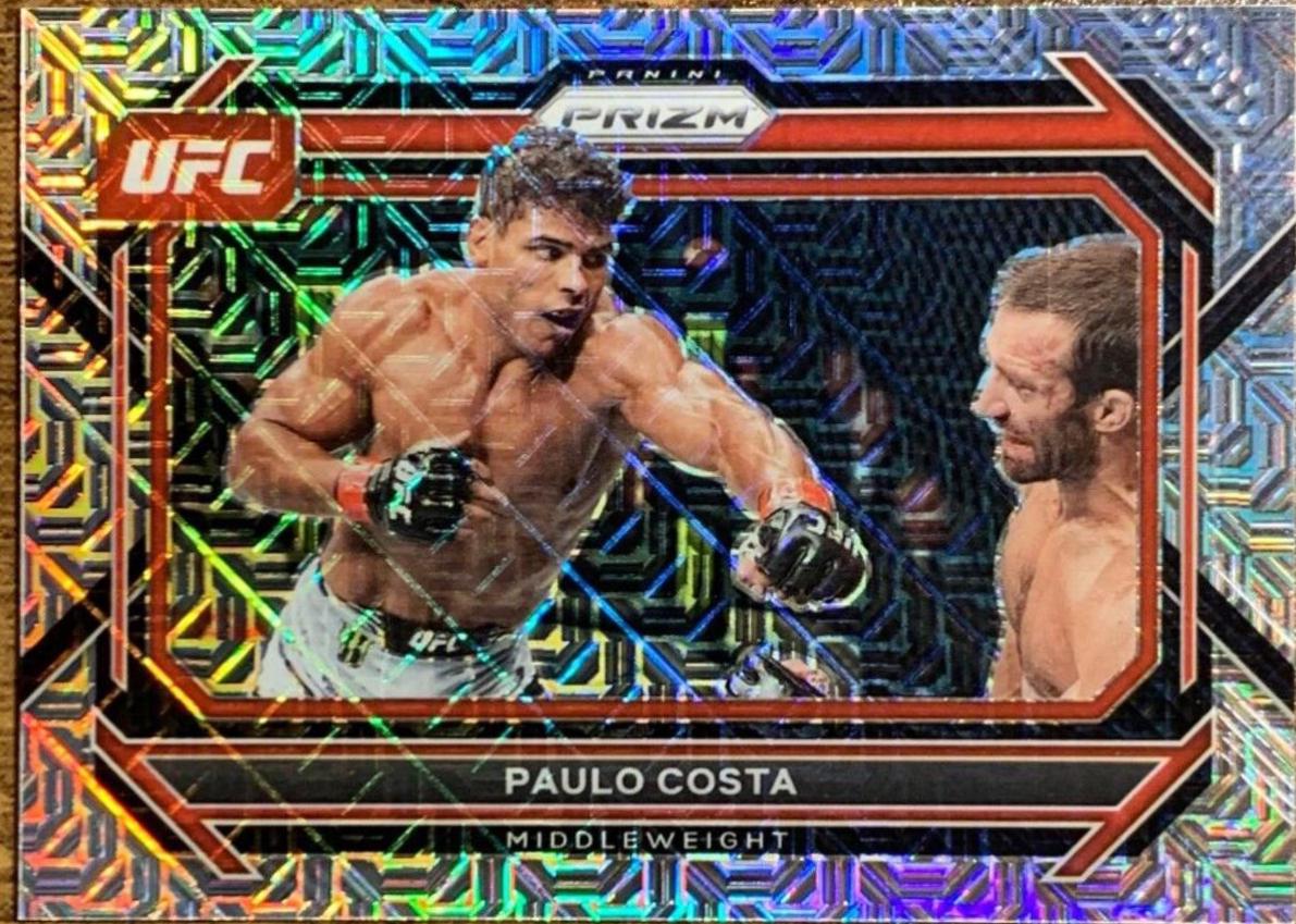 Paulo Costa 2023 Panini Prizm UFC Base #79 Mojo