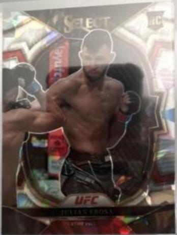 Julian Erosa 2023 Panini Select UFC Concourse #27 Cracked Ice